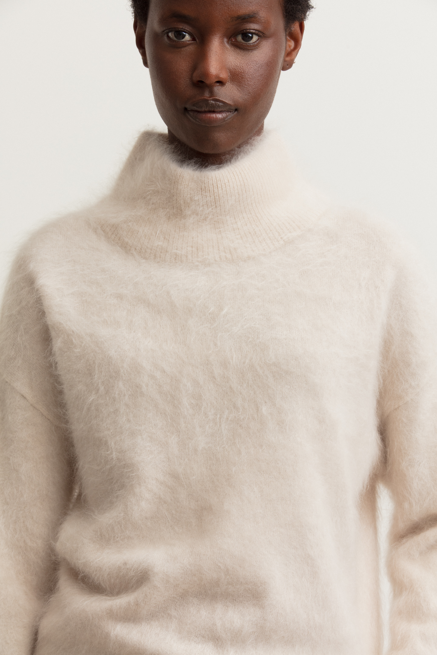 Brushed Cashmere Pullover