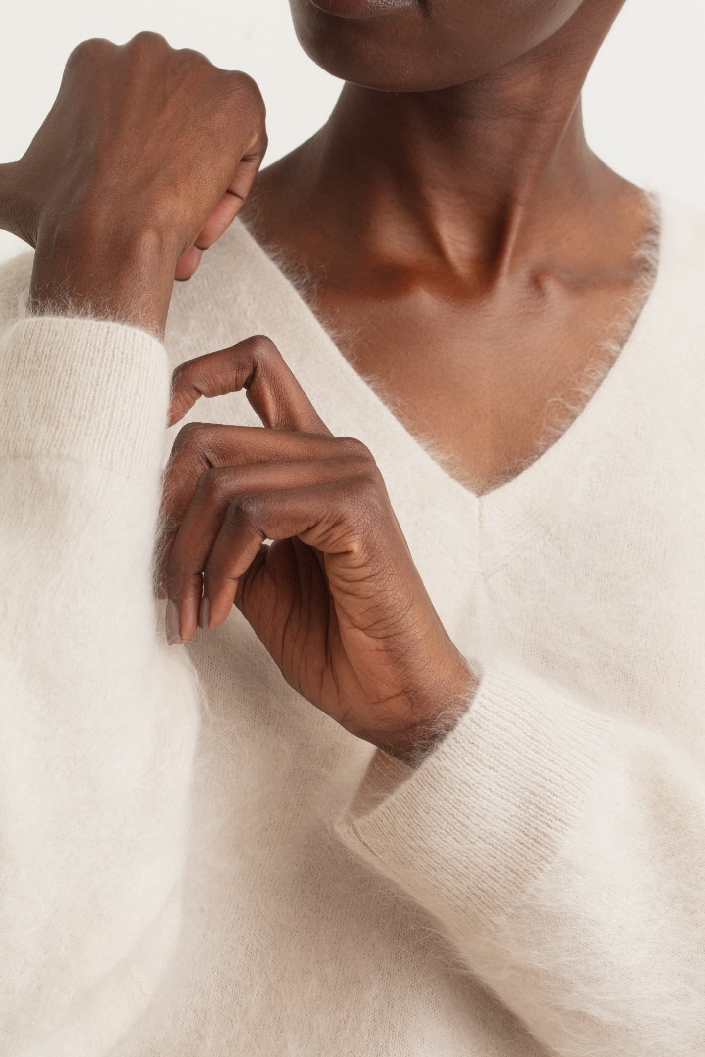 Brushed Cashmere Pullover